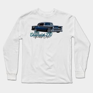 1956 Chevrolet 210 Hardtop Coupe Long Sleeve T-Shirt